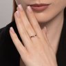 Кольцо из золота с бриллиантом (Арт.1012644)