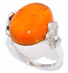 Кольцо Серебряные крылья (Арт.21sr000673c-1-96_yantarpr_kubcirkonii)
