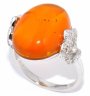 Кольцо Серебряные крылья (Арт.21sr000673c-1-96_yantarpr_kubcirkonii)