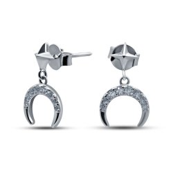 Серьги Серебряные крылья (Арт.022027750_kubcirkonii)