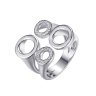 Кольцо из серебра с фианитом (Арт.cz-r03098-x-w-x-x-w)