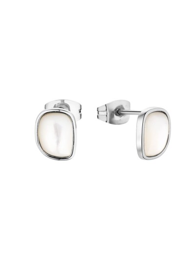 Серьги серебряные с жемчугом «Gravity Minimal» Fresh Jewelry (арт.PI-E02494-X-W-PN-X-X)