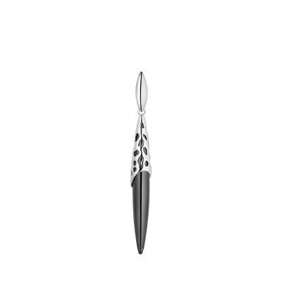 Кулон с керамикой «Ceramic Spear» серебро 925 Fresh Jewelry (арт.TC-P1758-1-B-W-X-X-X)