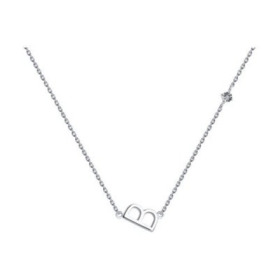 Колье из серебра с бриллиантом «Вечное сияние» Соколов (арт.87070030)