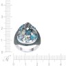 Кольцо из белого золота с бриллиантом и топазом (Арт.mr82975-wd-bl-bt_ko_dl_bt_wg)