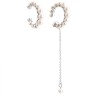 Серьги серебряные с жемчугом «Nautilus Grace» Fresh Jewelry (арт.PI-E05598-X-W-PN-X-PS)