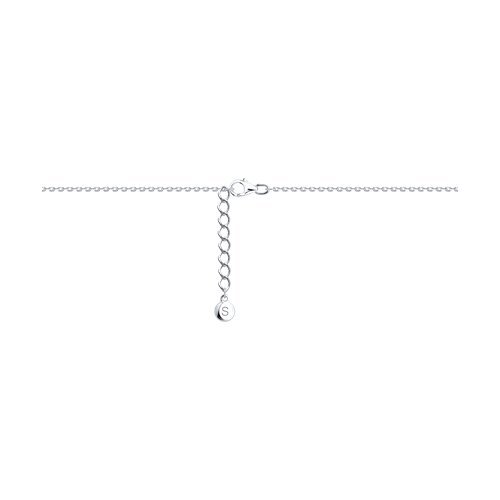 Браслет серебряный с жемчугом «Линия Нежности» Соколов (арт.9205)