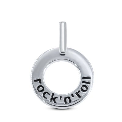 Кулон серебряный с эмалью «Rock’n’Roll Soul» Soul Time (арт.23sw008rockroll-06_jemal)