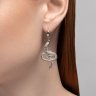 Серьги из серебра (Арт.94026448)