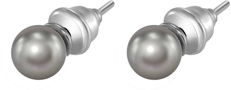 Серьги из серебра с жемчугом (Арт.aas-15-6-30-s)