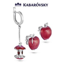 Серьги Кабаровский (Арт.2-032-41318)