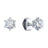 Серьги из белого золота с бриллиантами (Арт.52-222-01856-1)