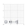 Серьги из белого золота с бриллиантами (Арт.52-222-01856-1)
