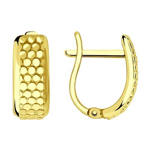 Серьги из желтого золота (Арт.53-120-00594-1)