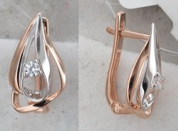 Серьги Эстет (Арт.01s1112984r)