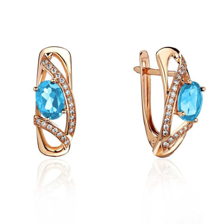 Серьги Эстет (Арт.01s3115351-1)