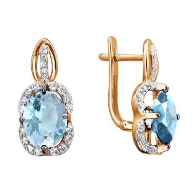 Серьги Эстет (Арт.01s3512177ra-2)