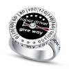 Кольцо серебро с куб. цирконием и эмалью «Super Driver» MySilversmith (арт.21u001s-w-148_jemal_kubcirkonii)
