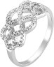 Кольцо из серебра с куб. цирконием (Арт.al3709ssi)