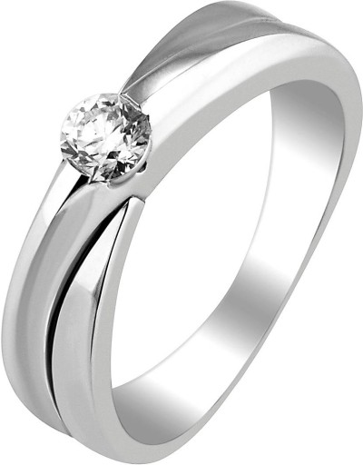 Кольцо с бриллиантом из белого золота «Marmara 03» Diamanti (арт.DX002GB2)