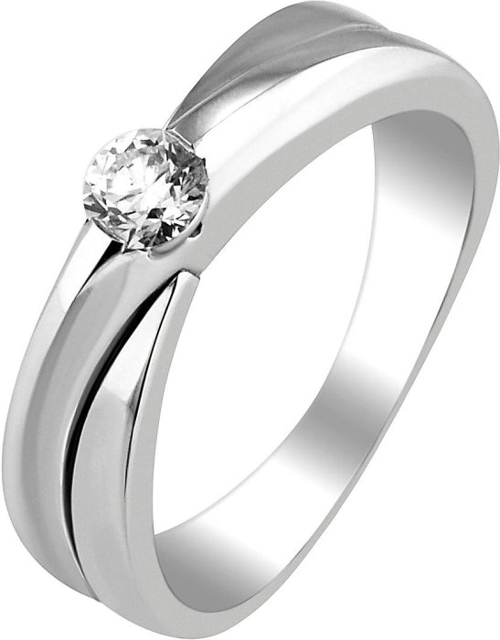 Кольцо из белого золота с бриллиантом (Арт.dx002gb2)