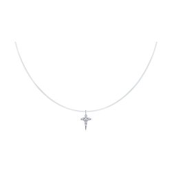 Колье из серебра с фианитами (Арт.94070521)