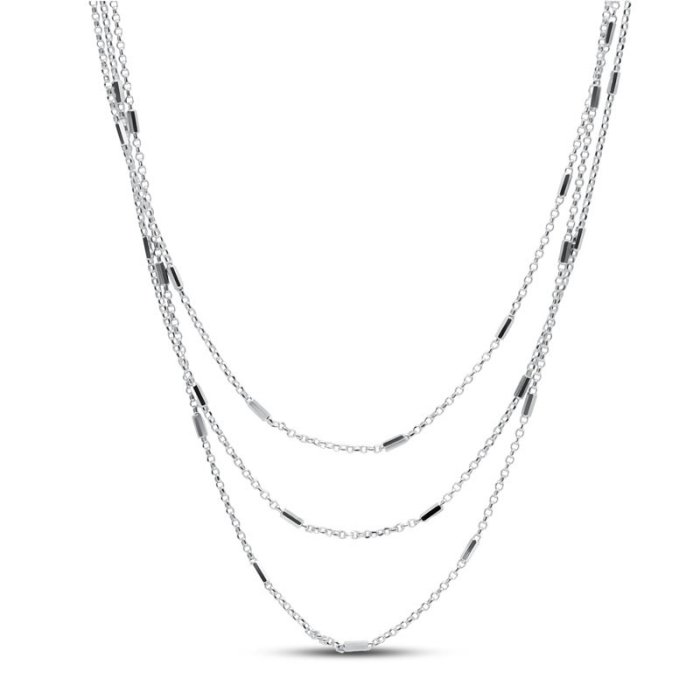 Ожерелье серебряное без вставок «Крылья» MyJewels (арт.2512)