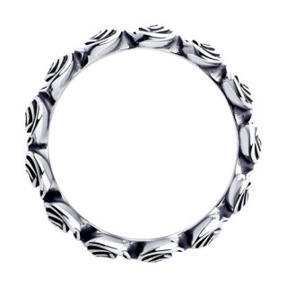 Кольцо из черненого серебра «Розы грёз» SOKOLOV (арт.95010080)