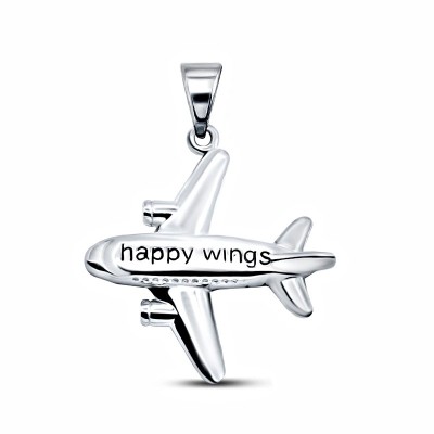 Кулон серебряный с эмалью «Happy Wings» Silver Wings (арт.23phw01-113_jemal)