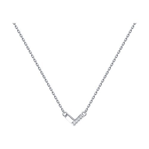 Колье из серебра с бриллиантами (Арт.94-270-02127-1)