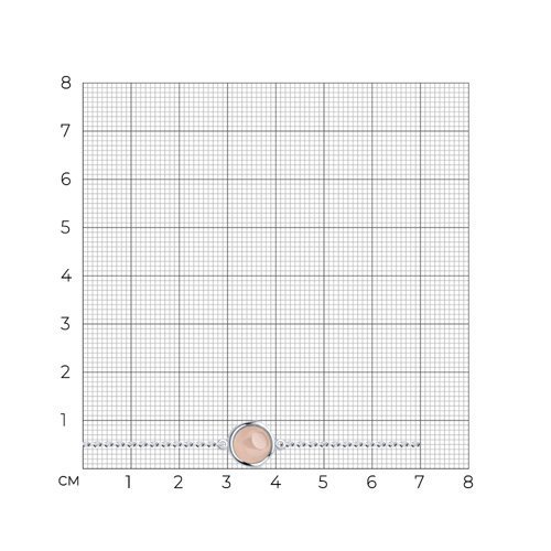 Браслет из серебра с кварцем (Арт.83050034)