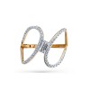 Кольцо с фианитами «Infinity Shine» золото 585 Carlin (арт.001-0682-0001-011)