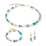 Серьги turquoise-gold la_2838_21-0616