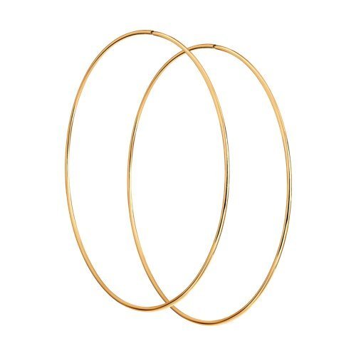Серьги из золоченого серебра (Арт.93-124-01400-1)