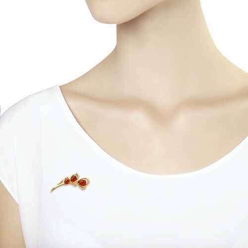 Брошь из серебра (Арт.93-340-00447-1)