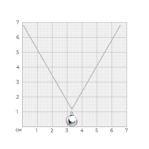 Колье из серебра (Арт.94-170-01480-1)