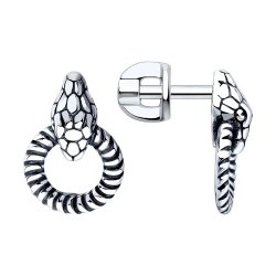 Серьги из серебра (Арт.95-122-02293-1)