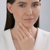 Кольцо из золота с бриллиантами «Волна сияния» Соколов (арт.51-210-00481-1)