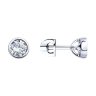 Серьги из серебра с фианитами (Арт.94-122-01652-1)