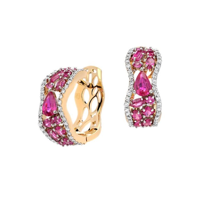 Серьги Эстет (Арт.01s684250-4)