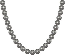Ожерелье из серебра с жемчугом (Арт.80l-31)