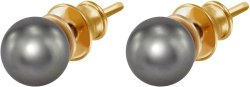 Серьги из серебра с жемчугом (Арт.aas-15-6-31-g)