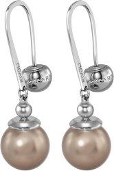 Серьги из серебра с жемчугом (Арт.aas-9-12-9-s)