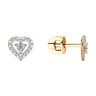 Серьги из золота с фианитами (Арт.029834)