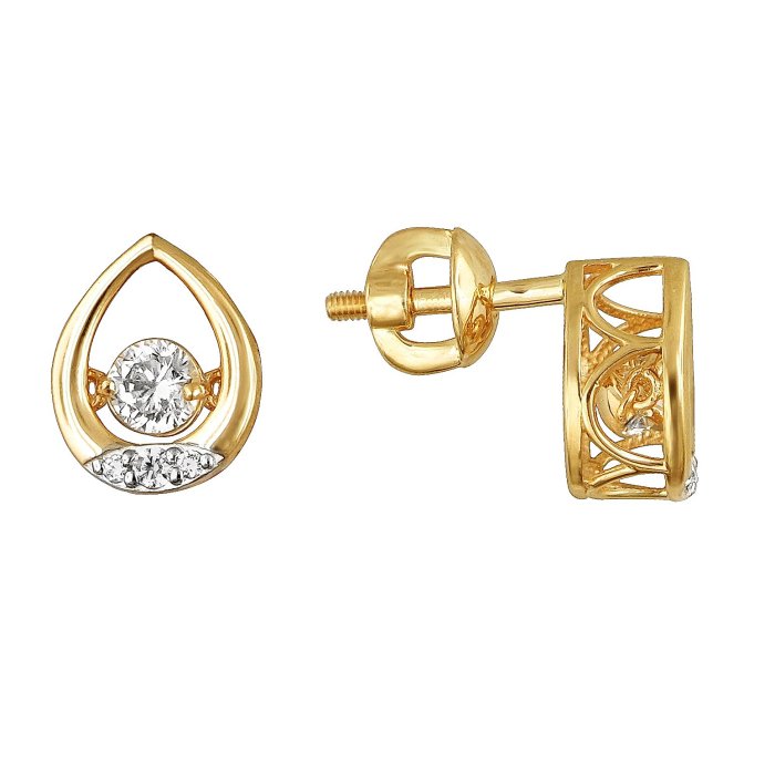 Серьги Эстет (Арт.01s1311864r)