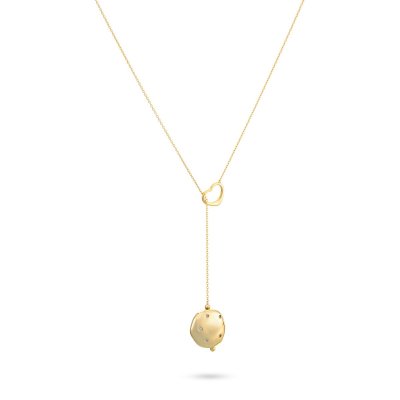 Ожерелье из серебра с куб. цирконием (Арт.rb-n316-1-x-l-x-x-w)