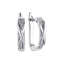Серьги из серебра (Арт.sr-e01556-x-w-x-x-x)