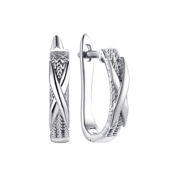 Серьги из серебра (Арт.sr-e01556-x-w-x-x-x)
