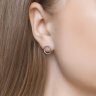 Серьга из серебра (Арт.94170076)