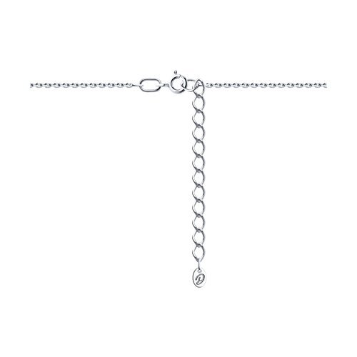 Колье из серебра с бриллиантом (Арт.94-270-02637-1)